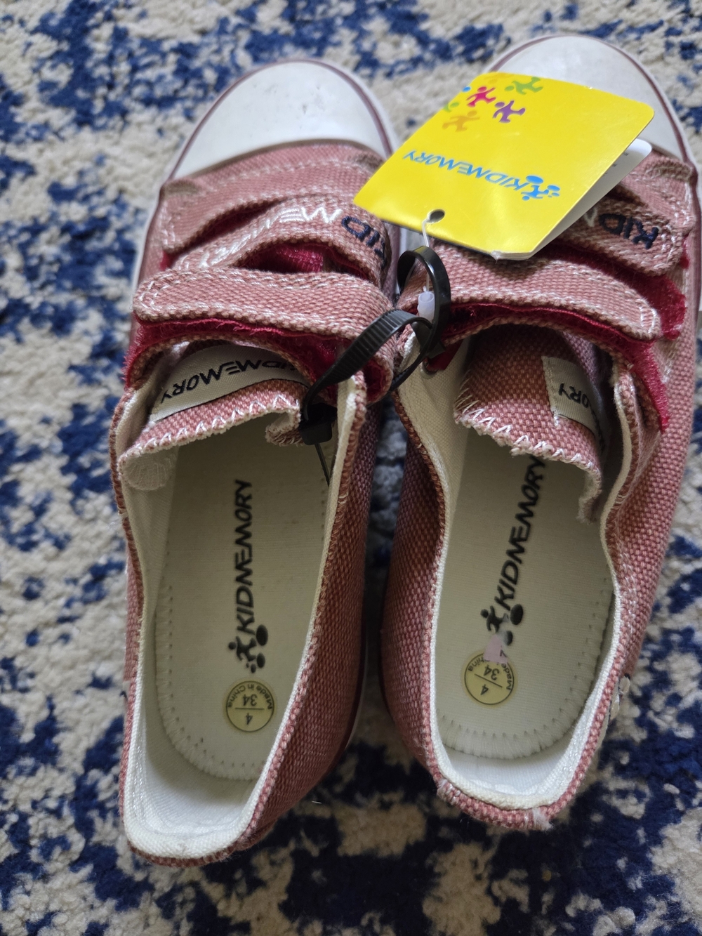 Canvas Velcro Sneakers